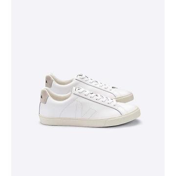 Veja ESPLAR LEATHER Sneakers Dames White/Beige | BE 621HAP